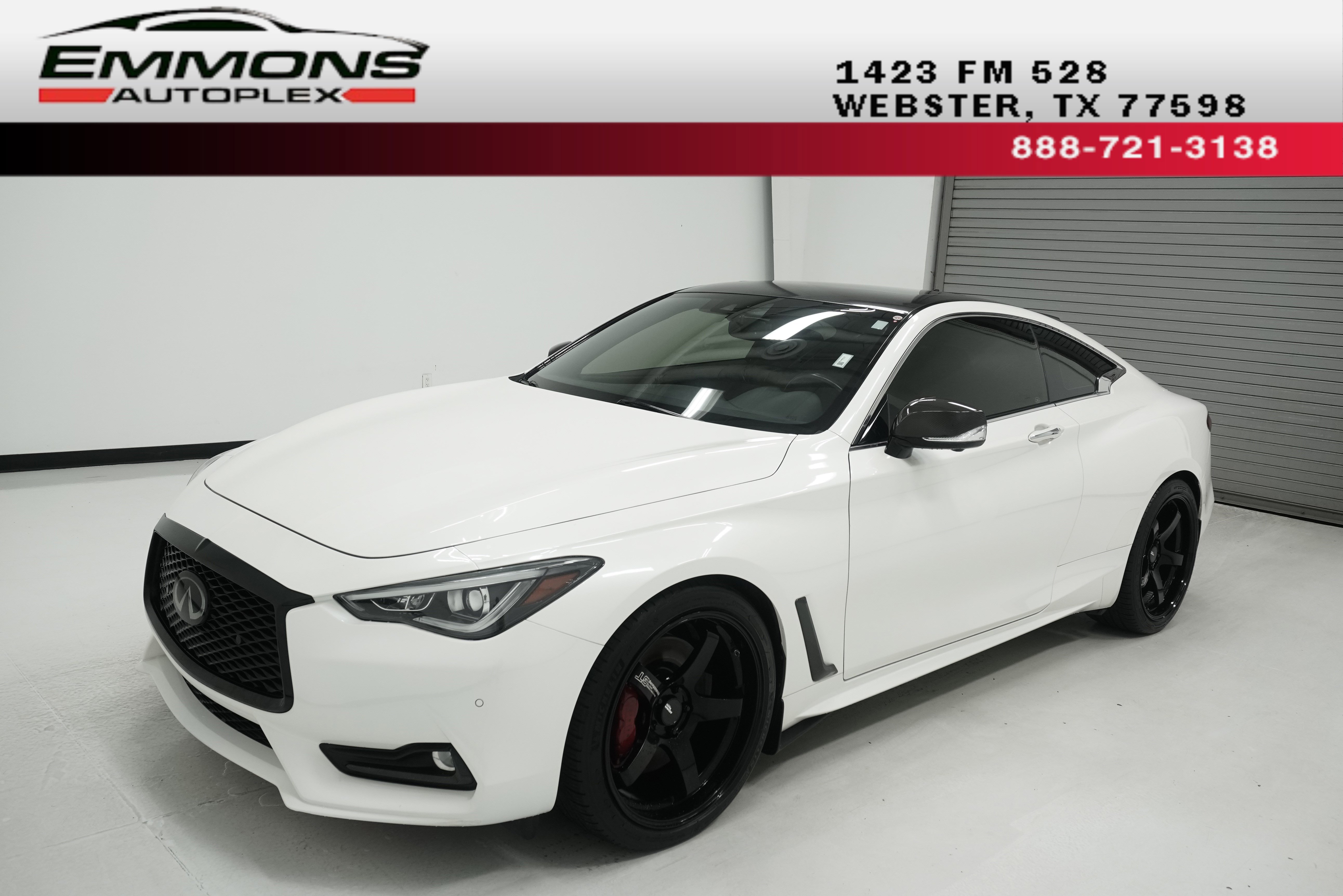Used 2021 INFINITI Q60 Red Sport 400 w/ Carbon Fiber Package AWD/4WD image 1