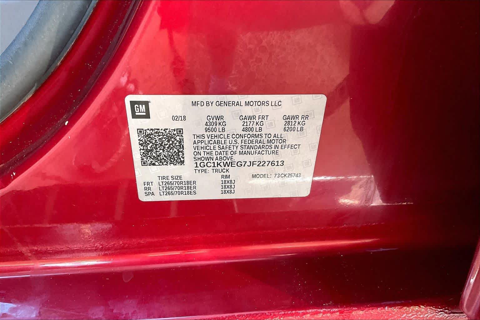 Used 2018 Chevrolet Silverado 2500 LTZ AWD/4WD image 31