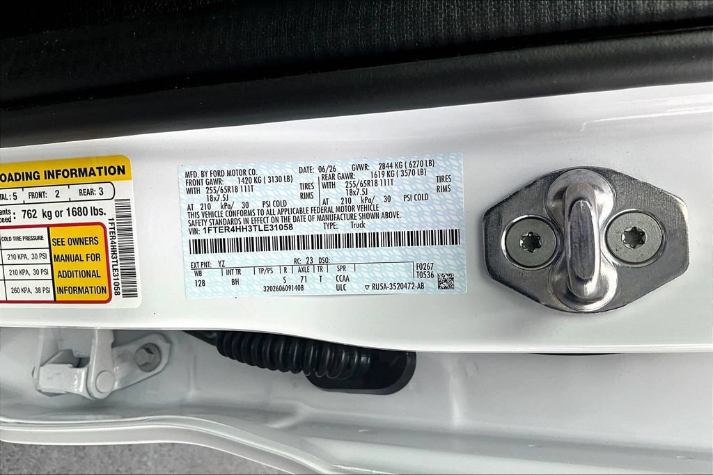 New 2026 Ford Ranger XLT AWD/4WD image 8