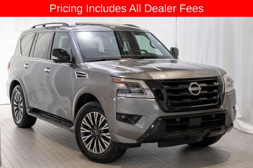 Certified 2023 Nissan Armada SL w/ Midnight Edition Package RWD image 1