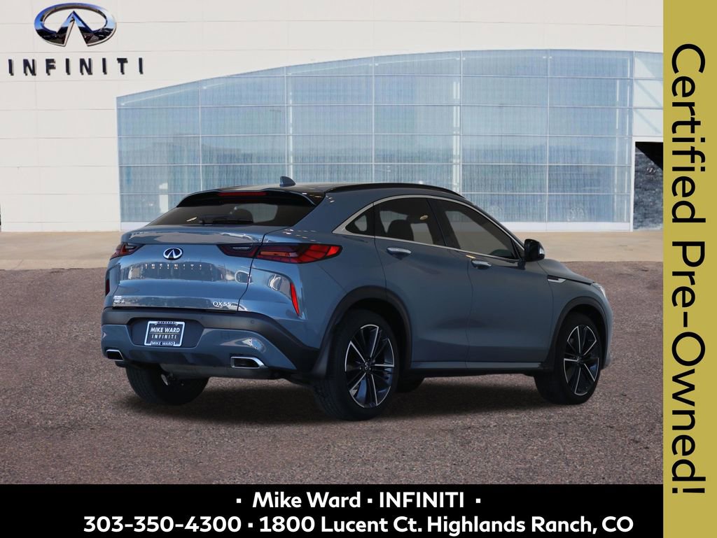 Certified 2025 INFINITI QX55 Luxe w/ Cargo Package AWD/4WD image 6