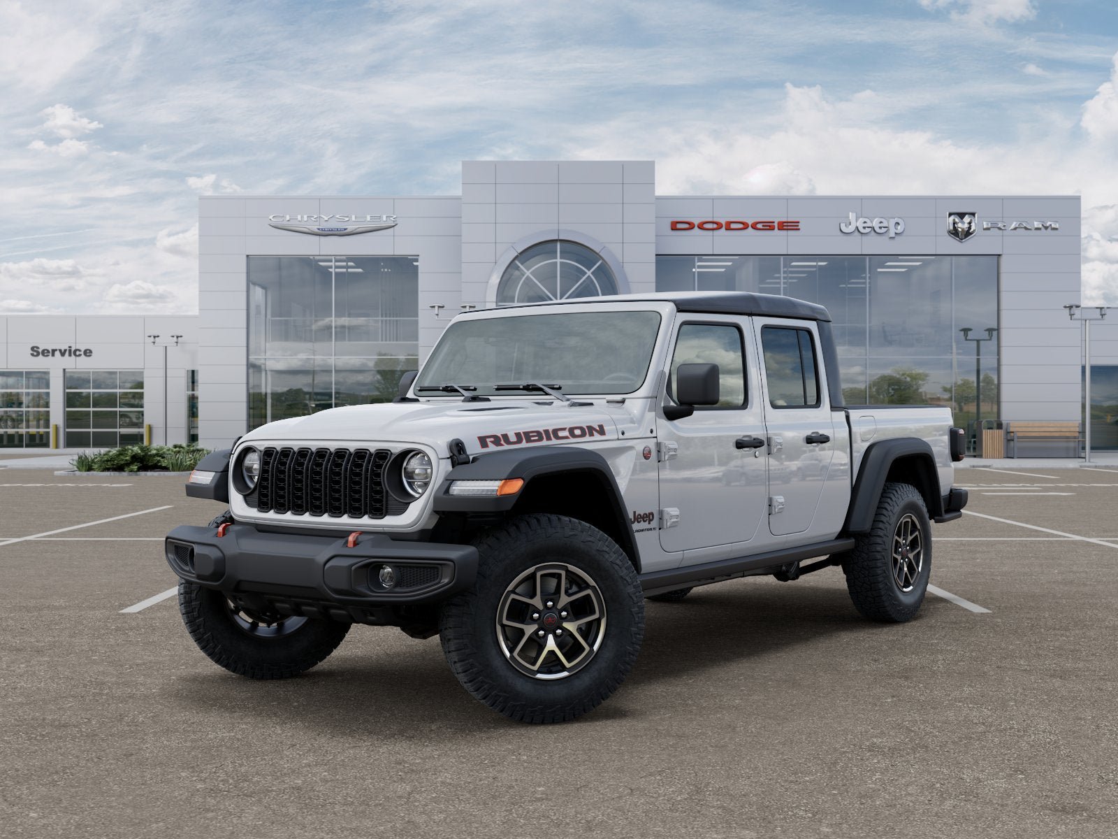 New 2026 Jeep Gladiator Rubicon w/ Steel Power Dome Hood Package AWD/4WD image 36