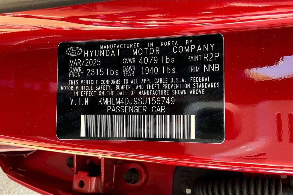 New 2025 Hyundai Elantra SEL image 31