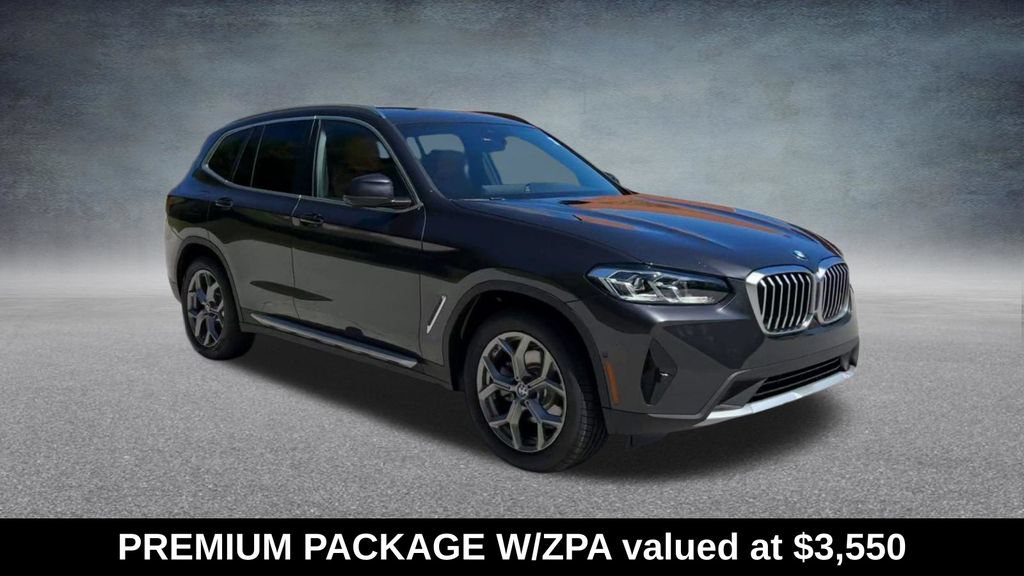 Used 2024 BMW X3 xDrive30i w/ Premium Package w/ZPA AWD/4WD image 2