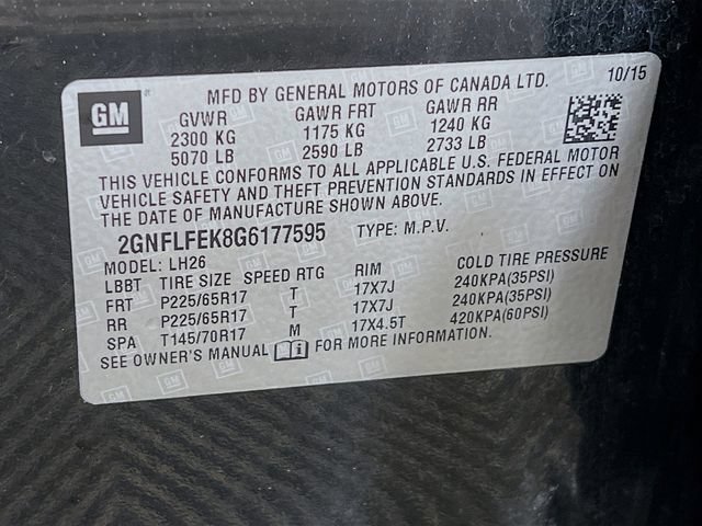Used 2016 Chevrolet Equinox LT w/ Convenience Package AWD/4WD image 29