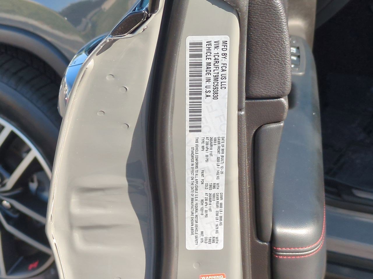 Used 2021 Jeep Grand Cherokee Trailhawk w/ Trailhawk Luxury Group image 29