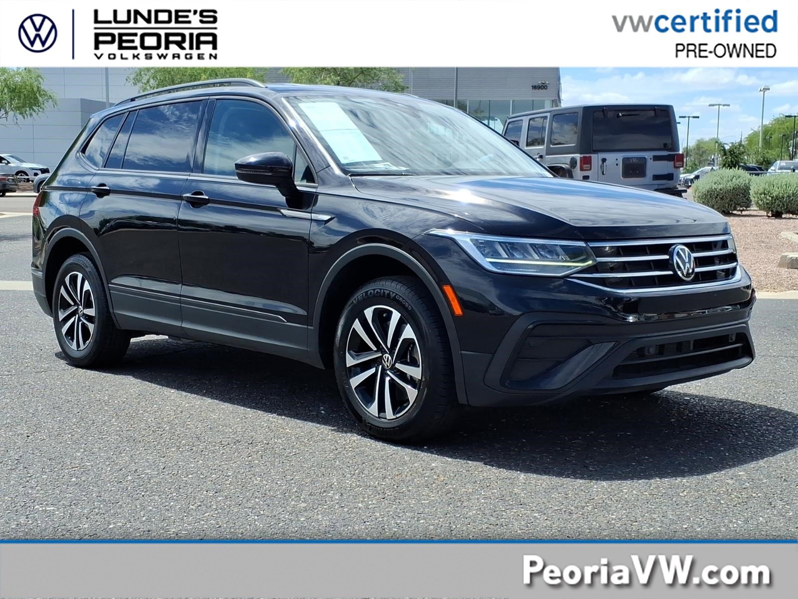 Certified 2022 Volkswagen Tiguan S w/ IQ.Drive Package AWD/4WD image 1