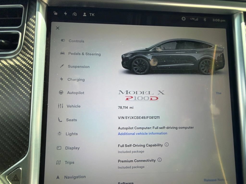 Used 2018 Tesla Model X P100D AWD/4WD image 9