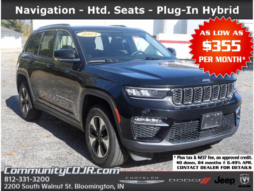 Used 2023 Jeep Grand Cherokee 4WD 4xe image 1
