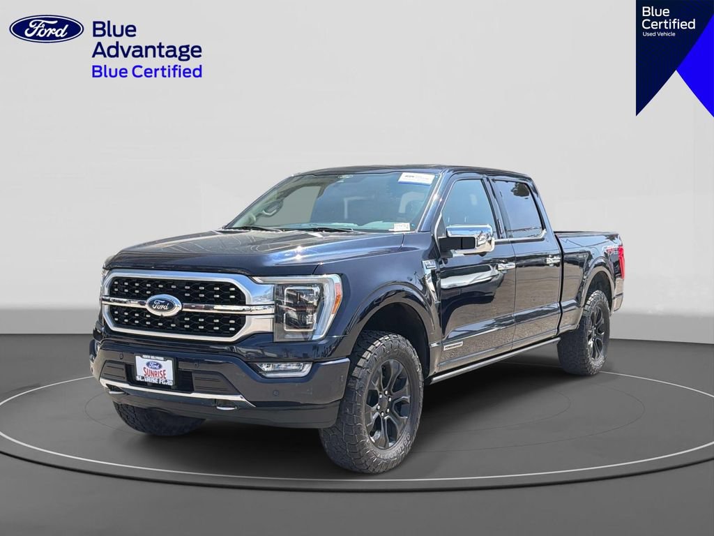Used 2021 Ford F150 Platinum w/ Equipment Group 701A High AWD/4WD image 1