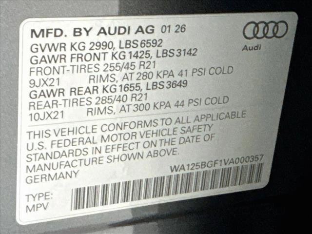 New 2027 Audi SQ6 e-tron Premium Plus AWD/4WD image 29