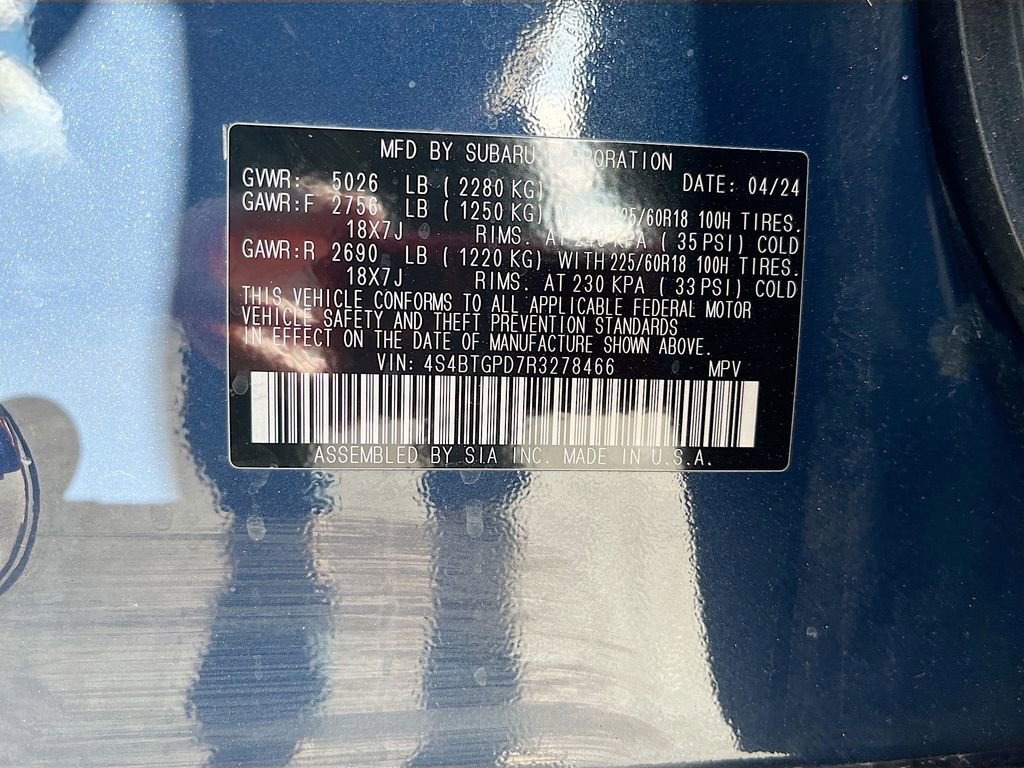 Used 2024 Subaru Outback Touring XT image 31