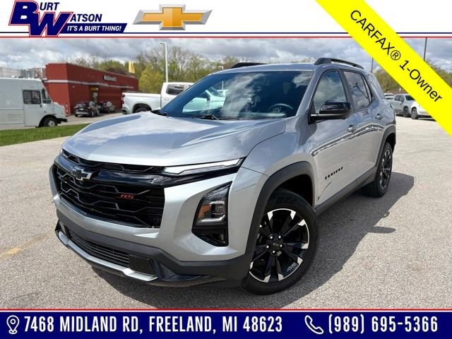 Used 2025 Chevrolet Equinox RS w/ Safety and Technology Package AWD/4WD image 1