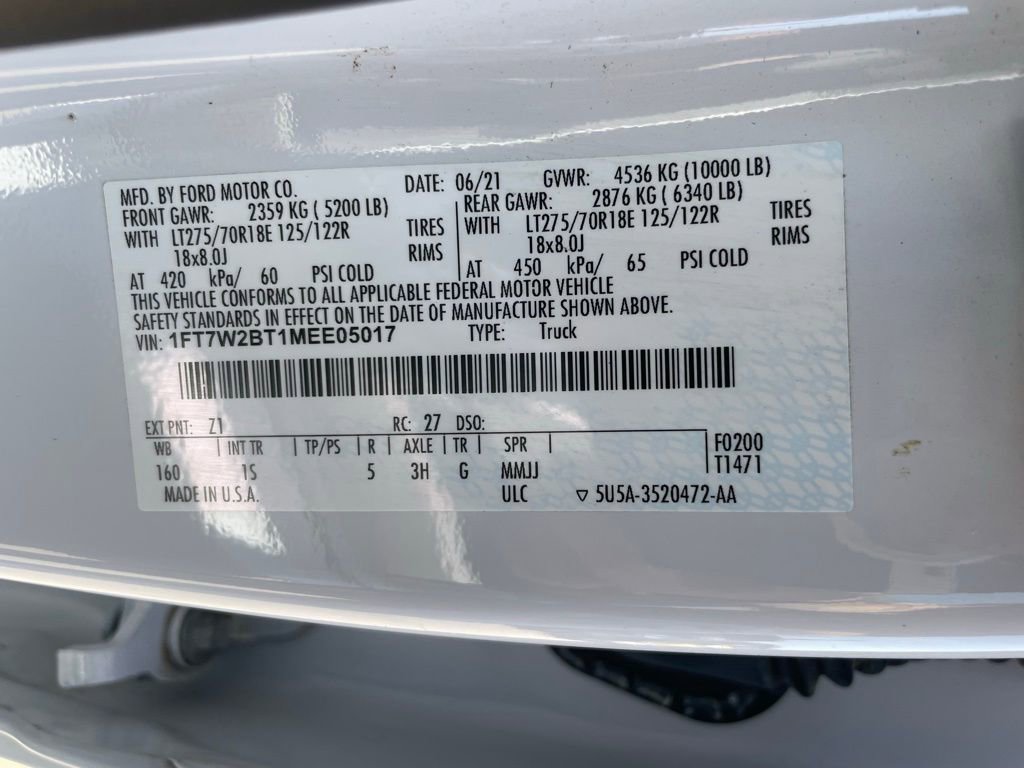 Used 2021 Ford F250 XL w/ STX Appearance Package AWD/4WD image 40