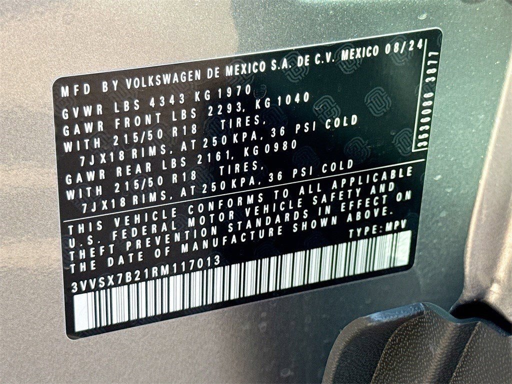 Used 2024 Volkswagen Taos SE FWD image 35