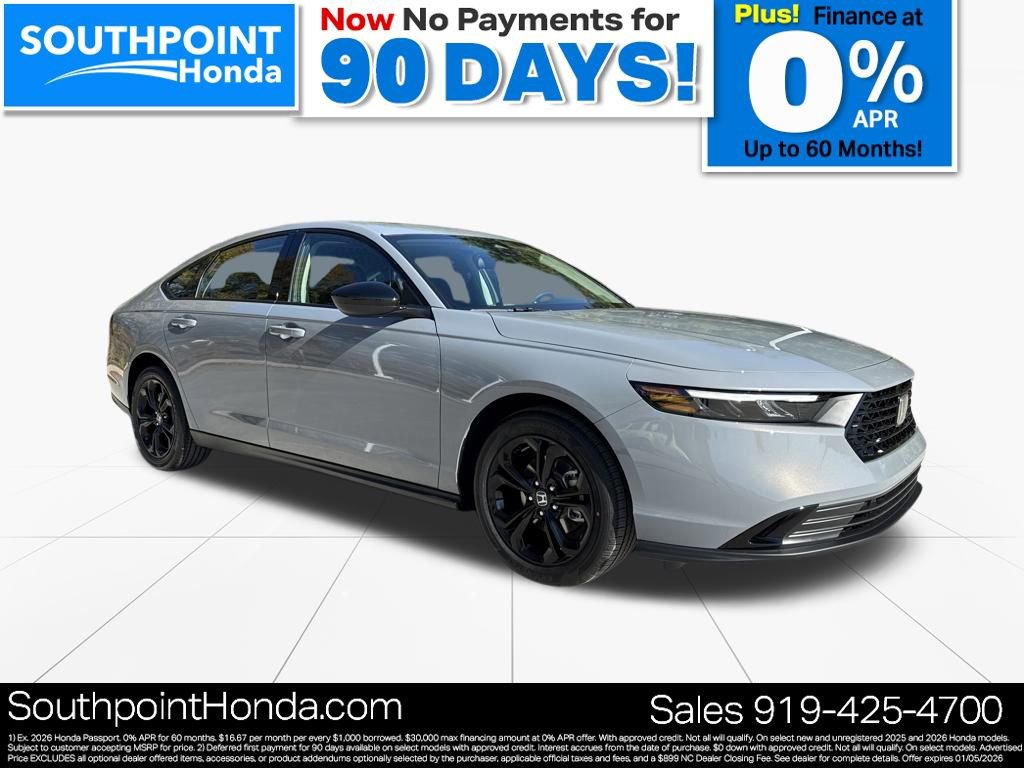 New 2025 Honda Accord SE image 1