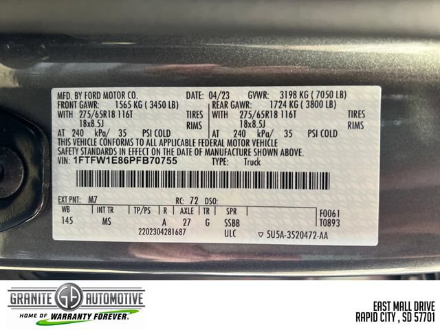 Used 2023 Ford F150 XLT AWD/4WD image 29