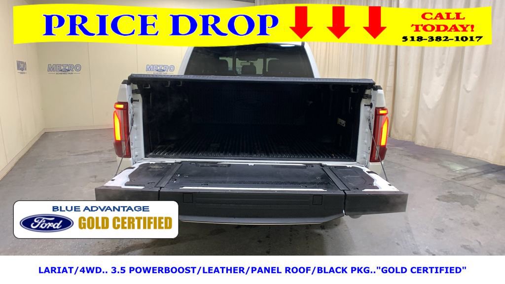Certified 2025 Ford F150 Lariat w/ Equipment Group 502A High AWD/4WD image 23