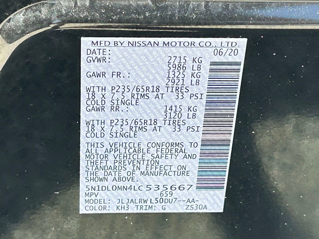 Used 2020 INFINITI QX60 Luxe image 12