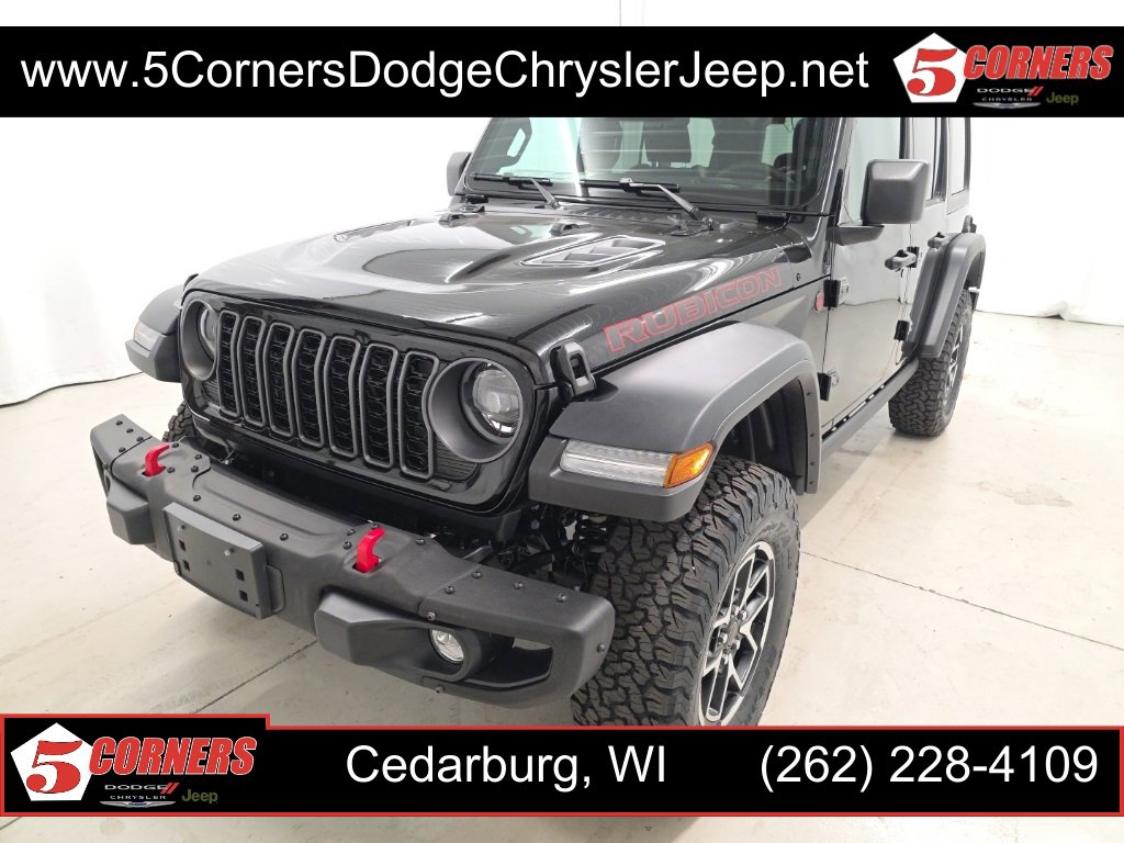 New 2026 Jeep Wrangler Rubicon w/ Steel Bumper Group
