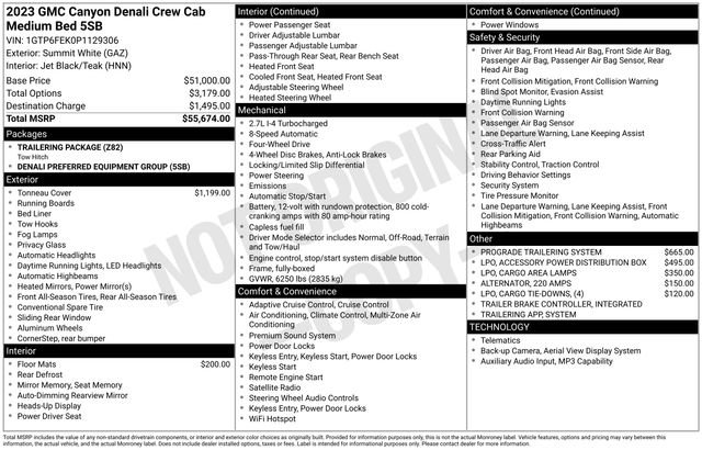 Used 2023 GMC Canyon Denali image 29