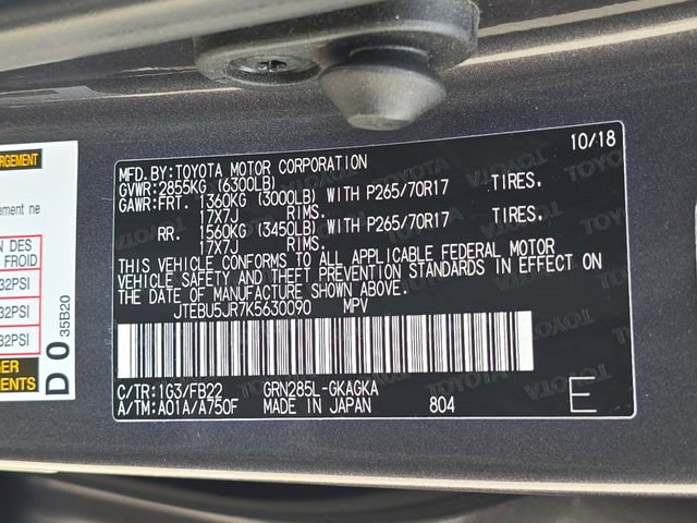 Used 2019 Toyota 4Runner SR5 Premium image 35