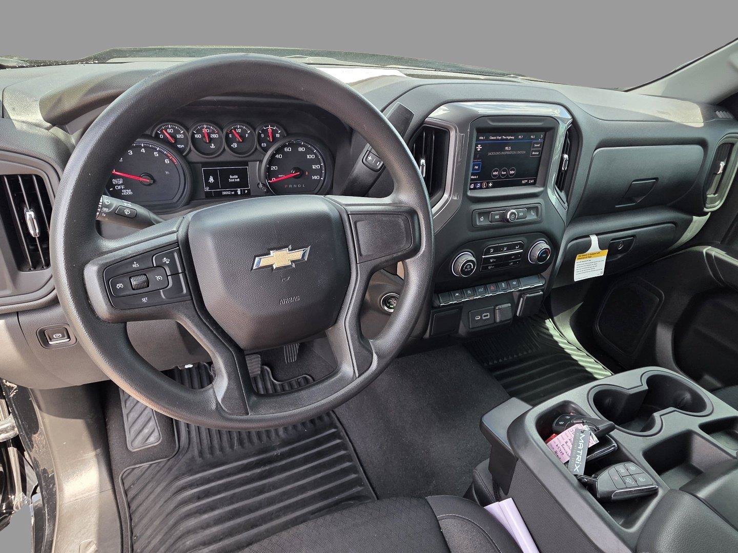 Used 2023 Chevrolet Silverado 1500 Custom w/ LPO, Dark Essentials Package RWD image 11