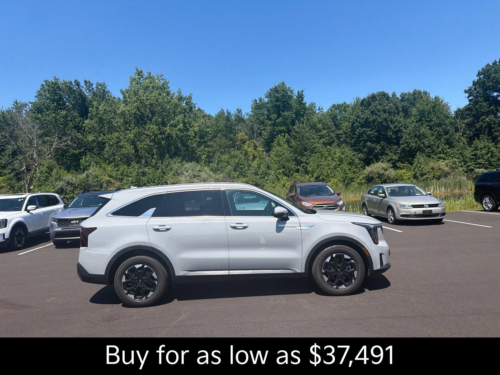 New 2025 Kia Sorento S w/ Panoramic Sunroof Package FWD image 4