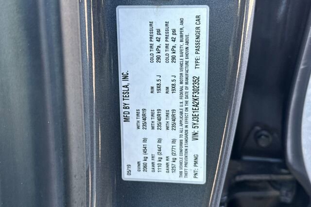 Used 2019 Tesla Model 3 Standard Range RWD image 28