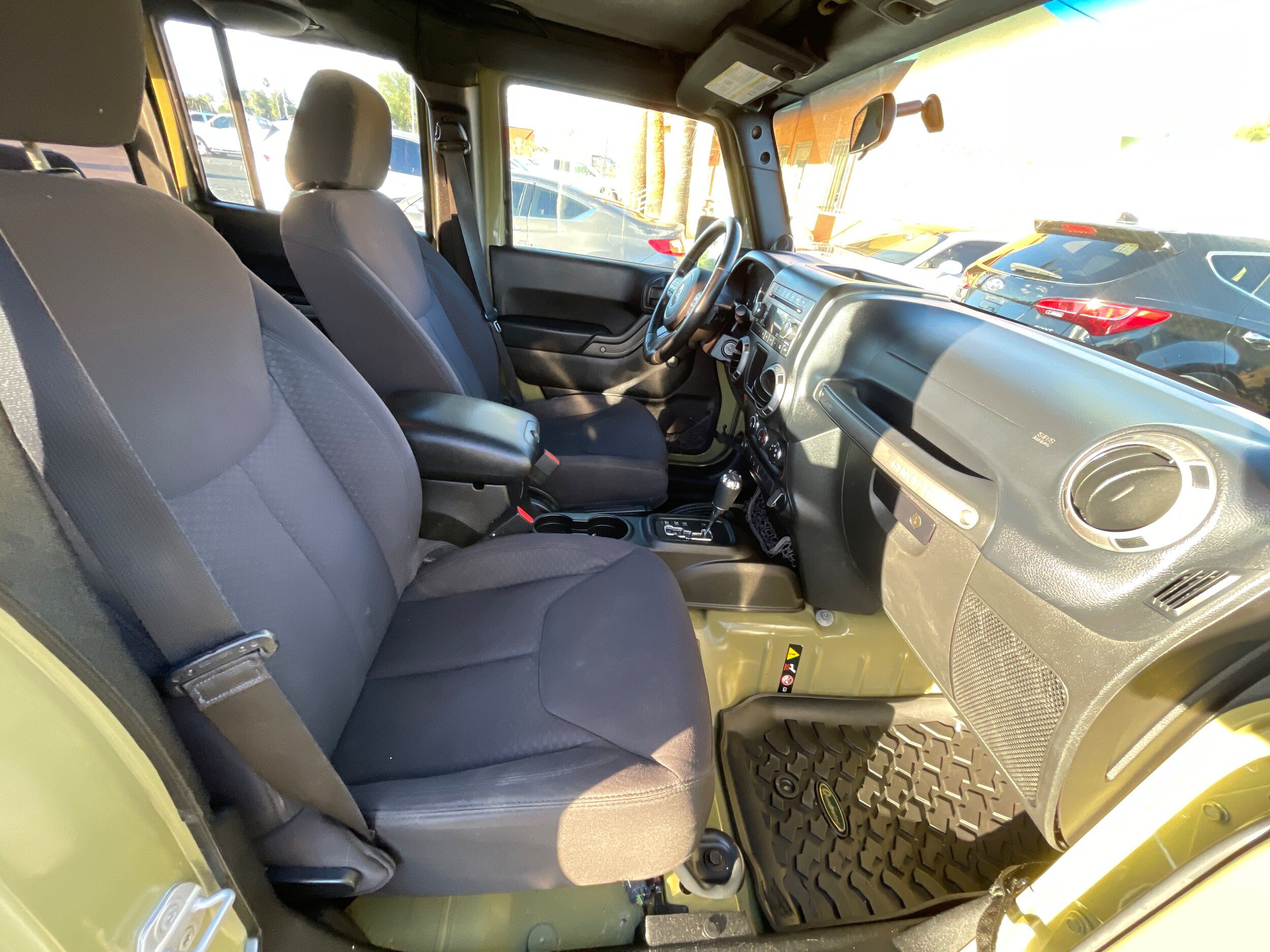 Used 2013 Jeep Wrangler Unlimited Sport w/ Mopar Black Appearance Group AWD/4WD image 16
