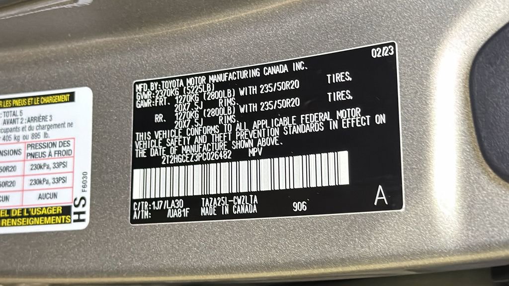 Certified 2023 Lexus NX 350 AWD w/ Vision Package image 36
