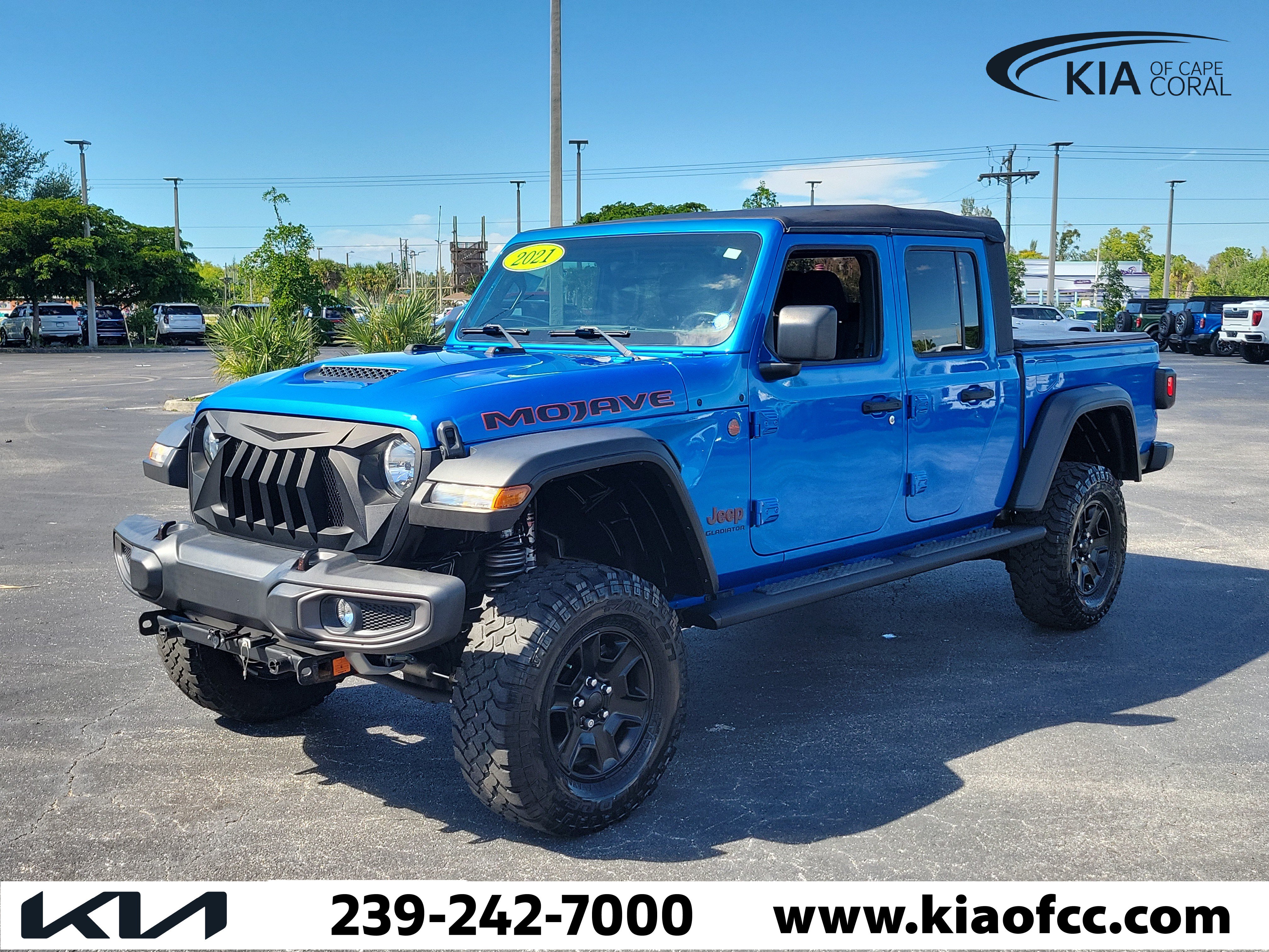 Used 2021 Jeep Gladiator Mojave w/ Trailer Tow Package AWD/4WD image 3