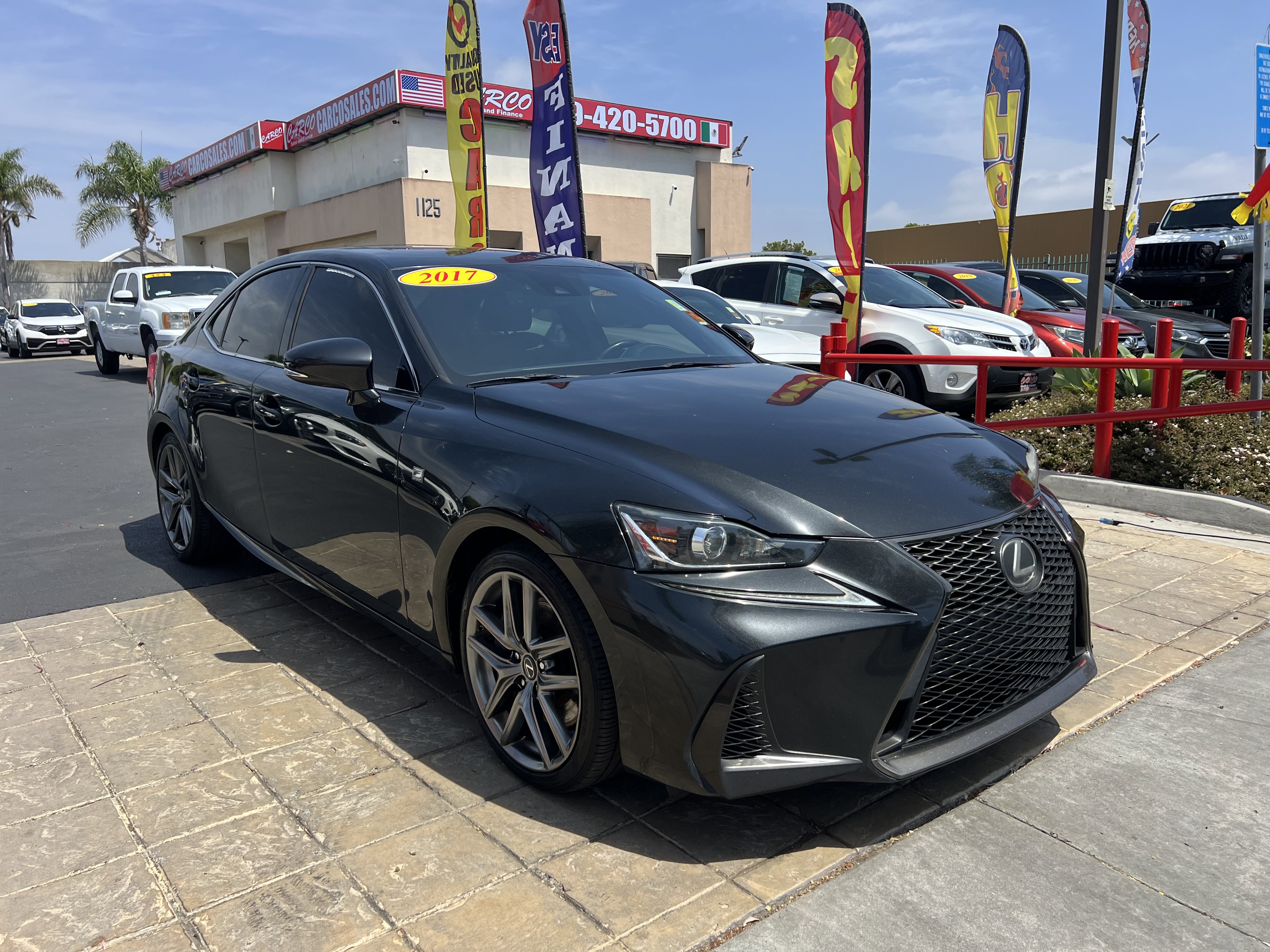 Used 2017 Lexus IS 200t F Sport w/ F Sport Package RWD image 2