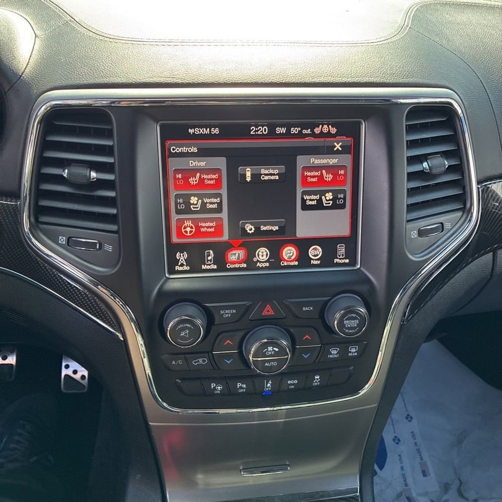 Used 2017 Jeep Grand Cherokee SRT w/ Trailer Tow Group IV image 9