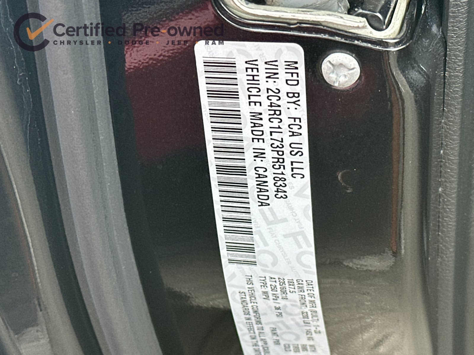 Used 2023 Chrysler Pacifica Touring-L w/ S Appearance Package FWD image 31