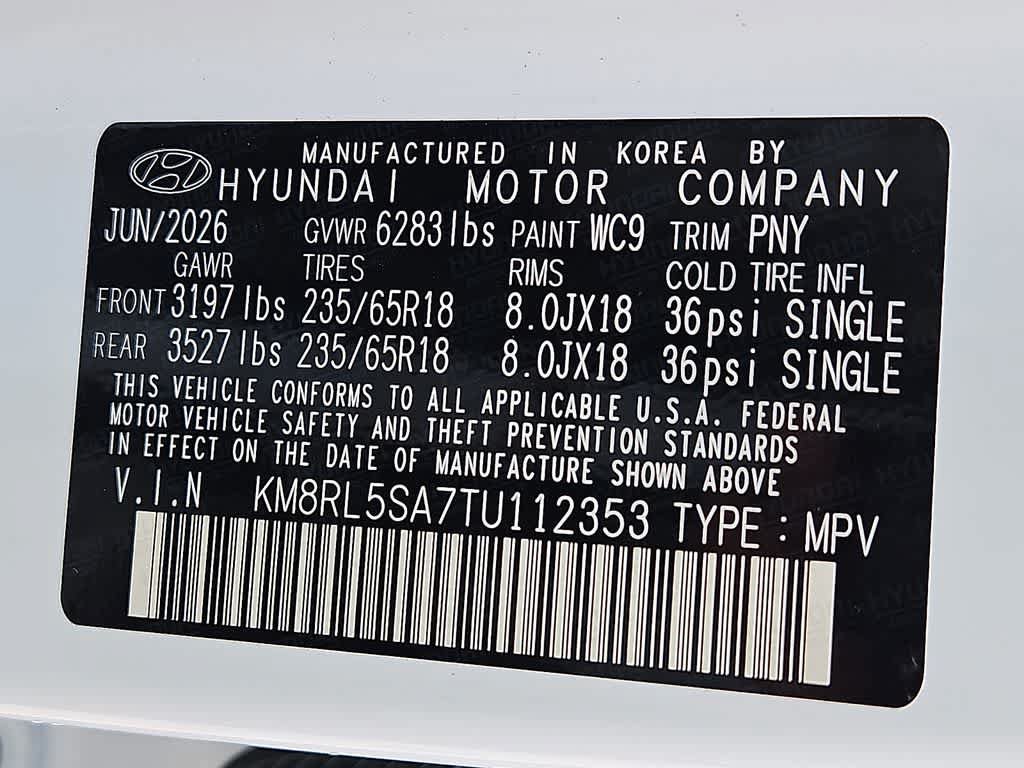 New 2026 Hyundai Palisade FWD Hybrid image 24
