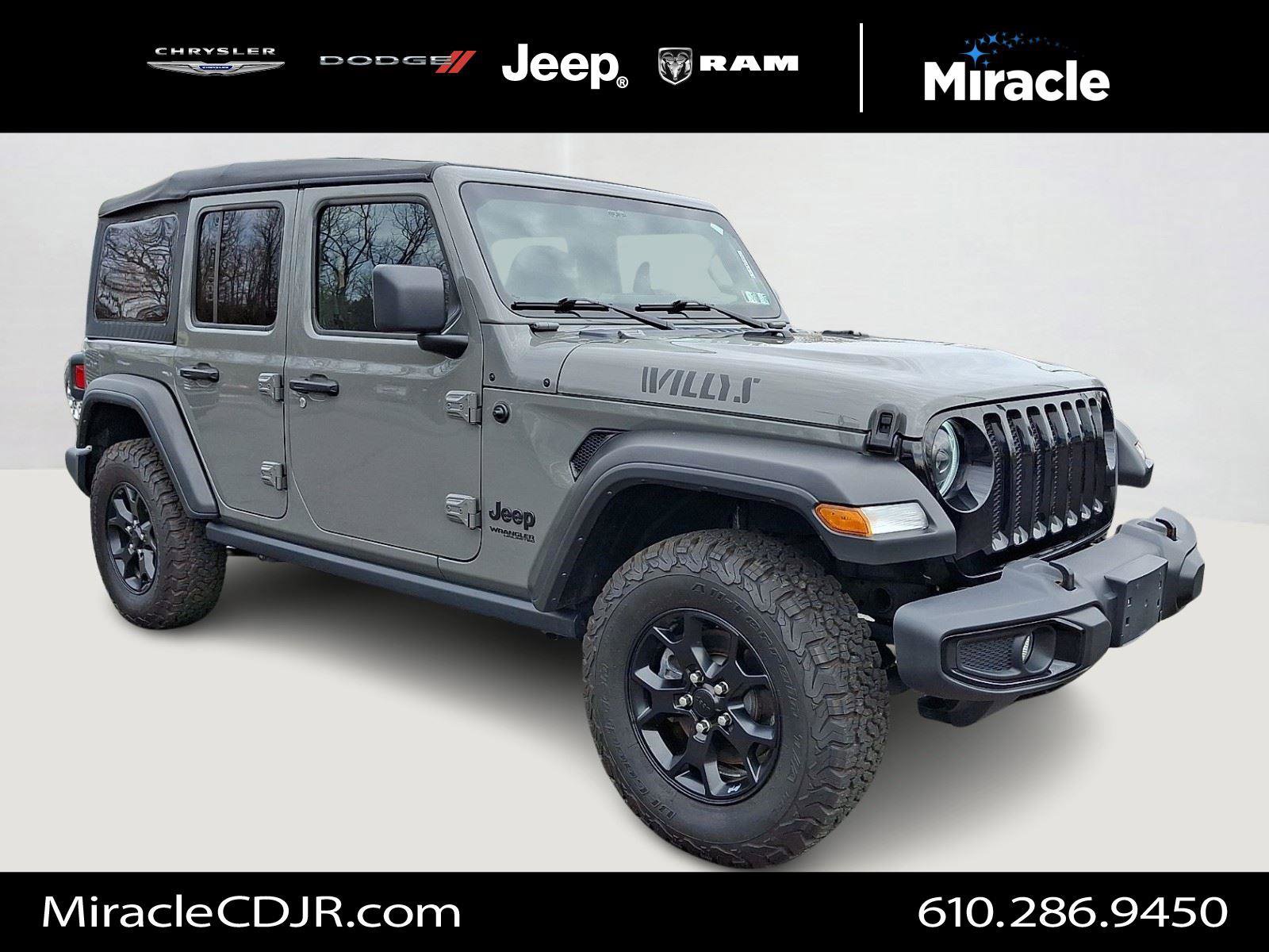 Certified 2022 Jeep Wrangler Unlimited Sport image 1