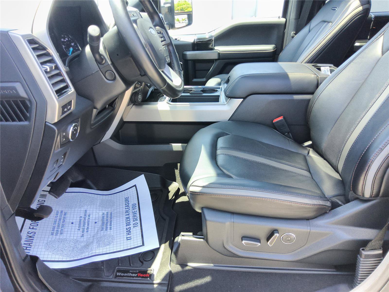 Used 2021 Ford F250 Platinum w/ FX4 Off-Road Package AWD/4WD image 13