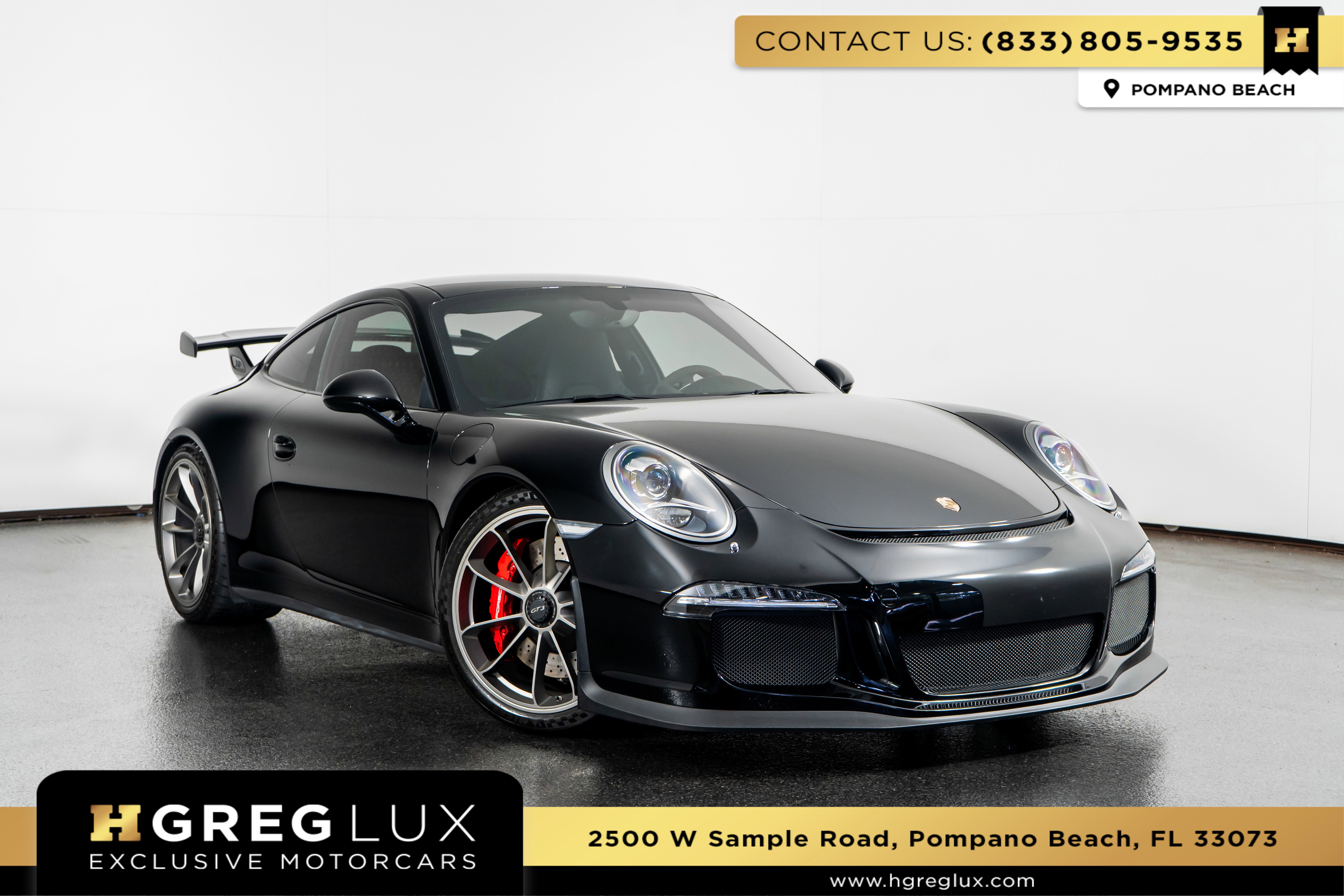 Used 2014 Porsche 911 GT3 w/ Sound Package Plus