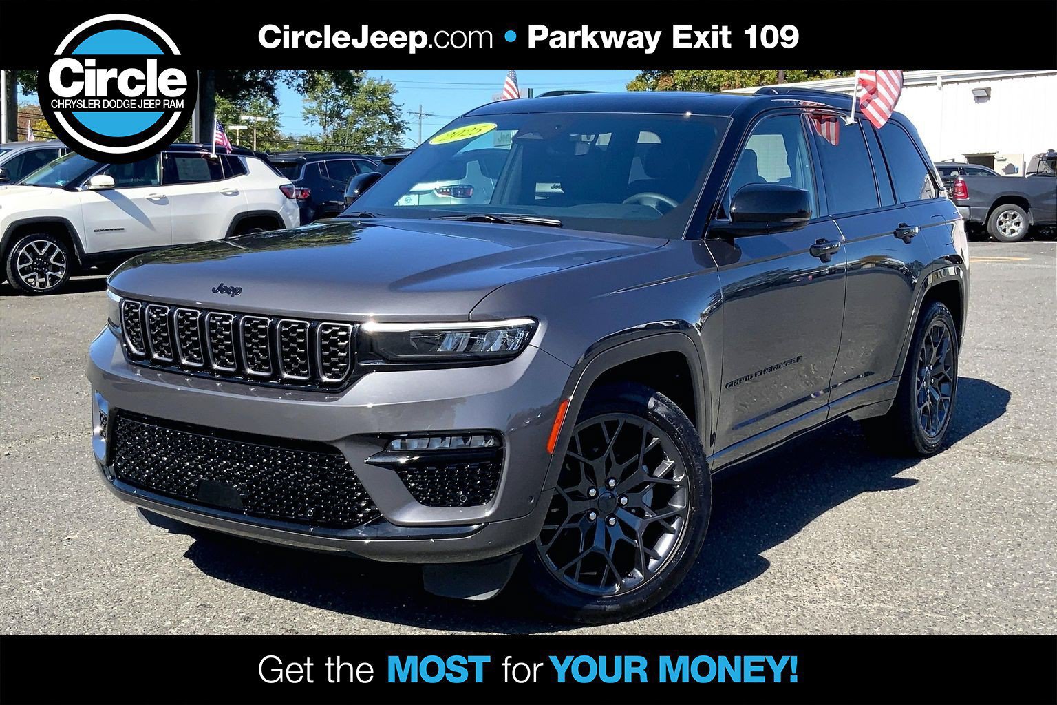 Certified 2025 Jeep Grand Cherokee Summit w/ Obsidian Package