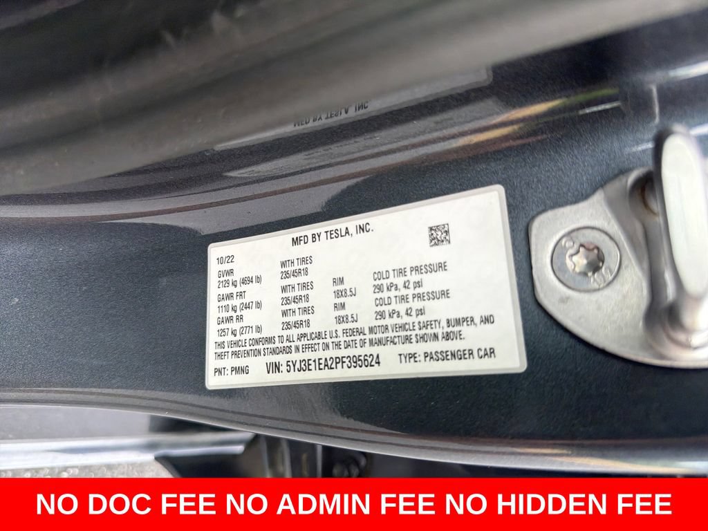 Used 2023 Tesla Model 3 Standard Range RWD image 30
