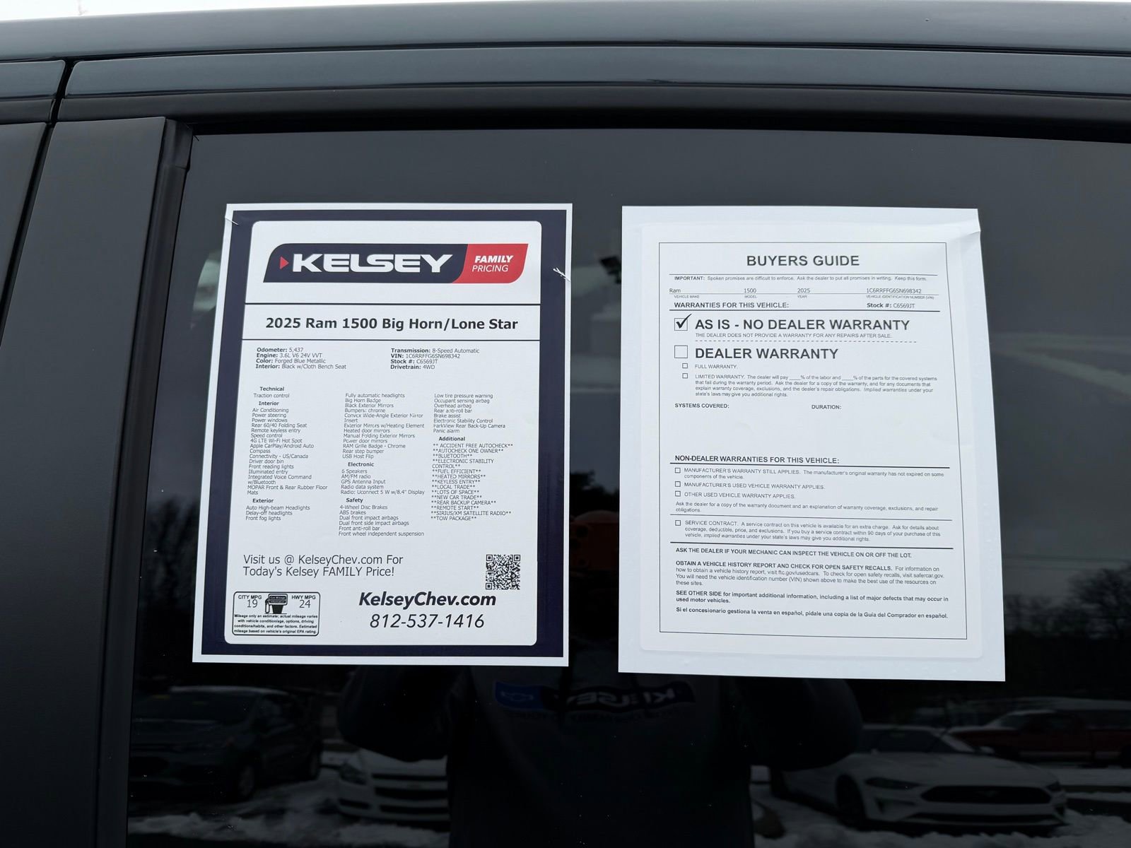 Used 2025 RAM 1500 Big Horn image 14