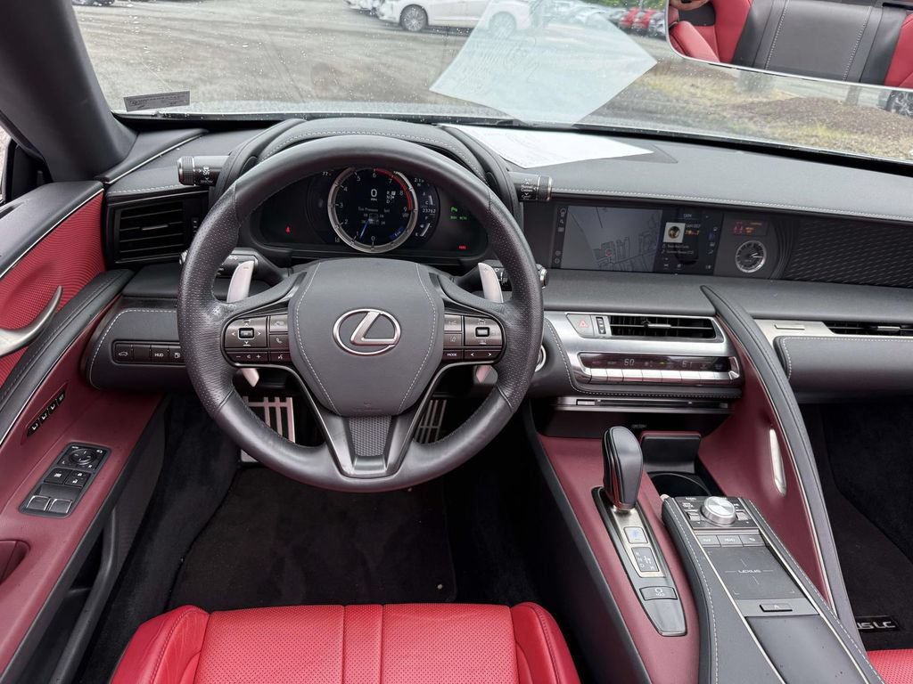 Used 2021 Lexus LC 500 Convertible w/ Touring Package RWD image 9