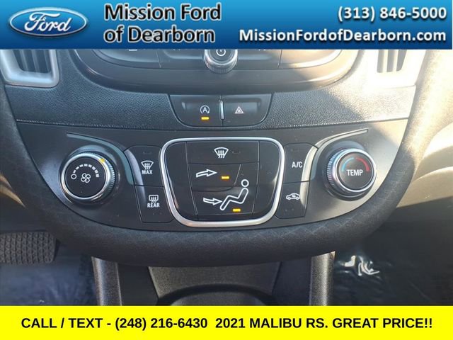 Used 2021 Chevrolet Malibu RS w/ LPO, Convenience Package 2 image 19