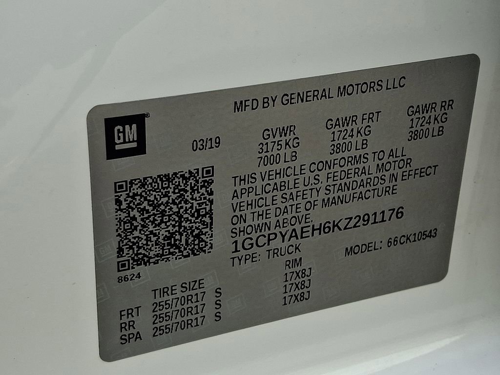 Used 2019 Chevrolet Silverado 1500 W/T w/ WT Convenience Package image 23