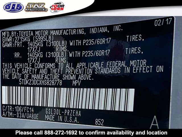 Used 2017 Toyota Sienna LE FWD image 20