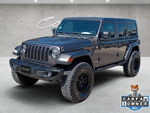 Used 2018 Jeep Wrangler Unlimited Sahara w/ Quick Order Package 24M Moab AWD/4WD image 1