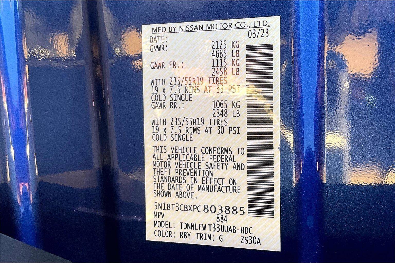 Used 2023 Nissan Rogue SL w/ SL Premium Package AWD/4WD image 34