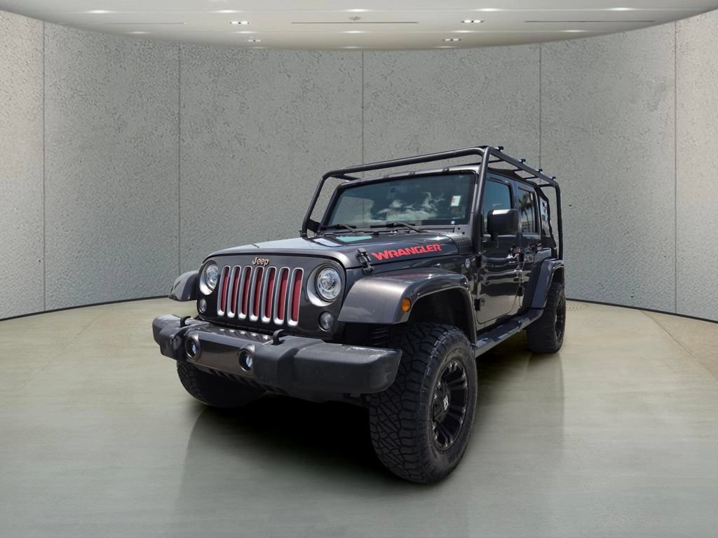 Used 2017 Jeep Wrangler Unlimited Sahara w/ Connectivity Group AWD/4WD image 12