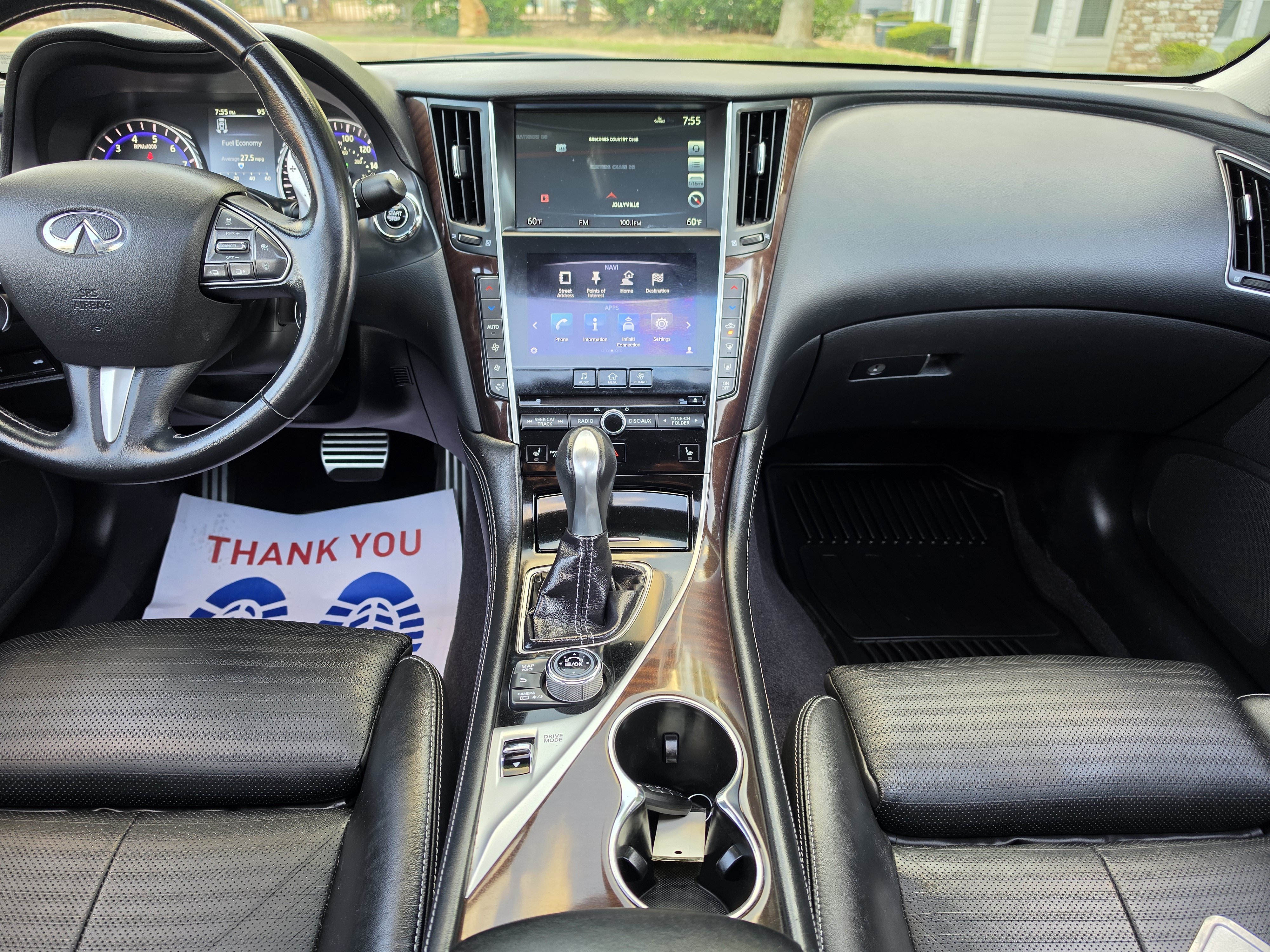 Used 2014 INFINITI Q50 Hybrid w/ Deluxe Technology Package RWD image 26